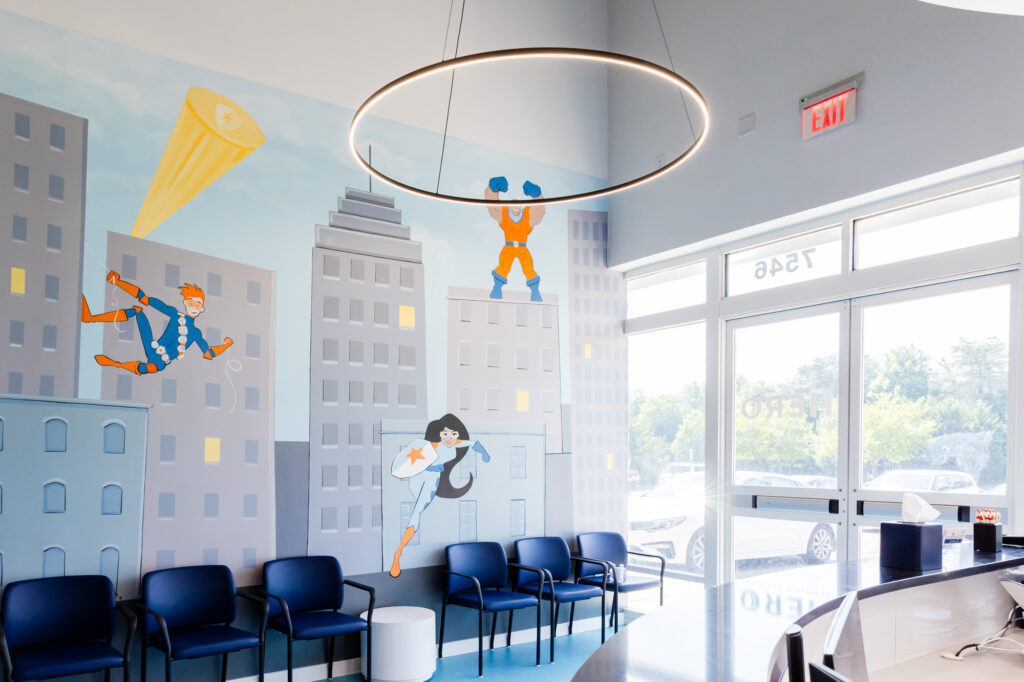 Aesthetics at our pediatric dentistry in Herndon, VA.