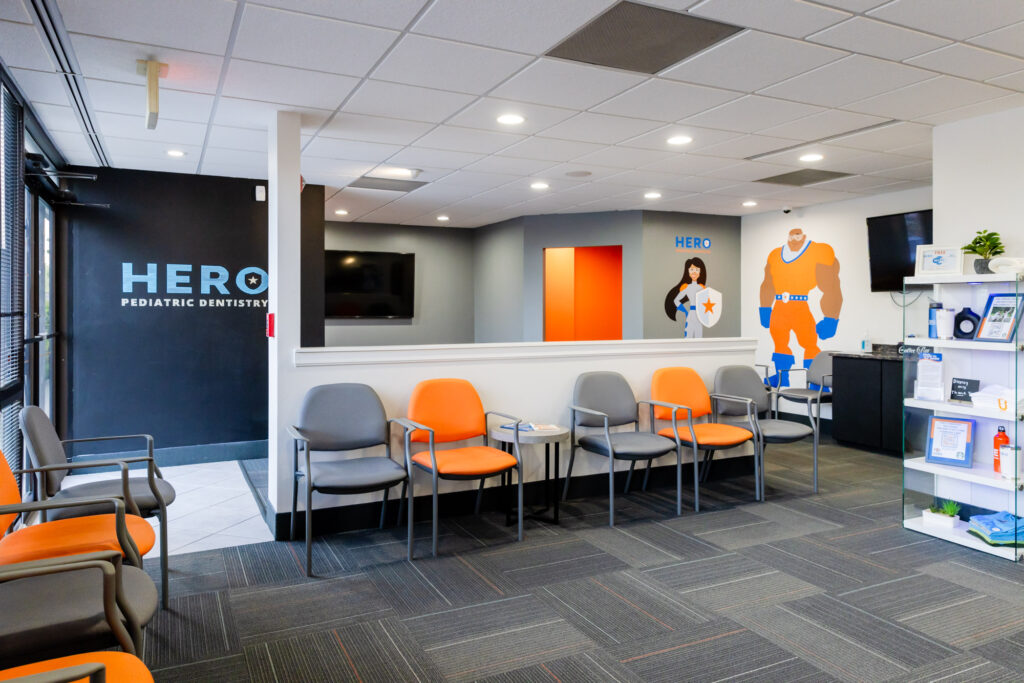 Interior view of our Herndon Pediatric dentistry.
